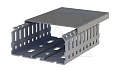 Перфокороб KKD 8040, органайзер для шкафов, 80x40х2000мм (ШxВхД), RAL 7030, серый от интернет-магазина amperkin.by