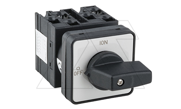 Переключатель UKT0-3-8342/E, 6P, 20A, тип 0-1, 6NO на 1, на дверь, фронт IP65