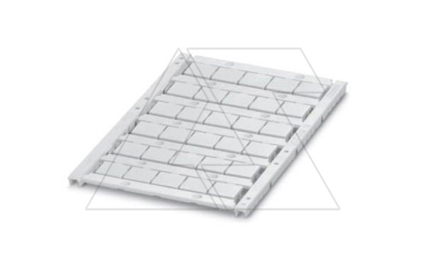 Маркировка для клеммных модулей UCT-TM 12 для клемм 12,2mm, 30 элементов, PC, белая Маркировка для клеммных модулей UCT-TM 12 для клемм 12,2mm, 30 элементов, PC, белая
