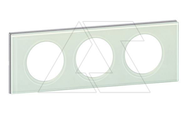 Celiane - Рамка 3 поста смальта белая глина