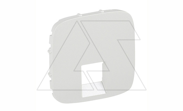 Valena Allure - Лицевая панель для одиночных телефонных/информационных розеток, жемчуг Valena Allure - Лицевая панель для одиночных телефонных/информационных розеток, жемчуг