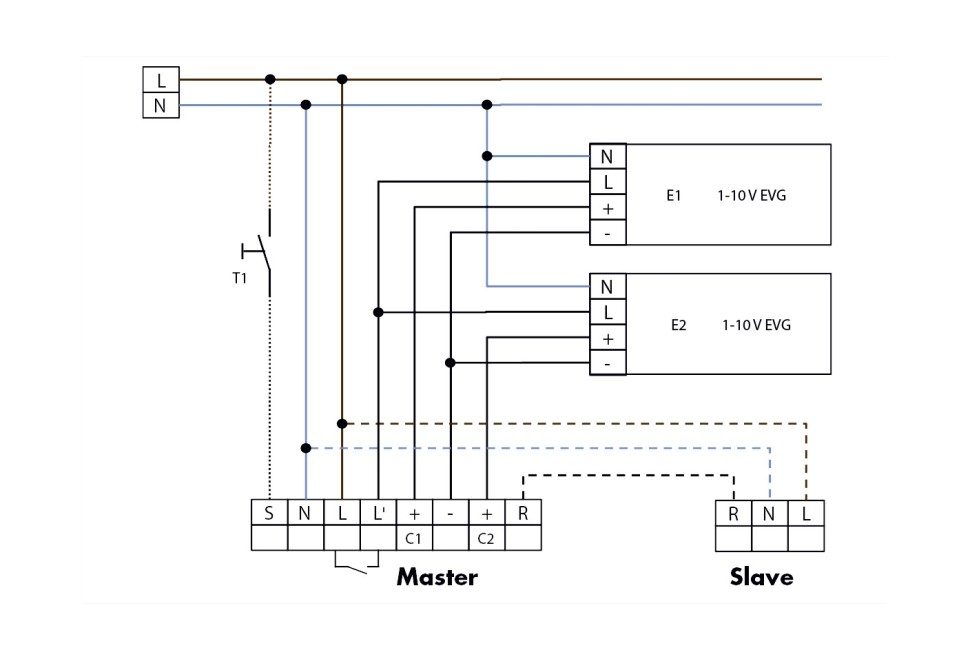 Датчик присутствия B.E.G. PD4-M-DUO-DIM-FM от интернет-магазина amperkin.by