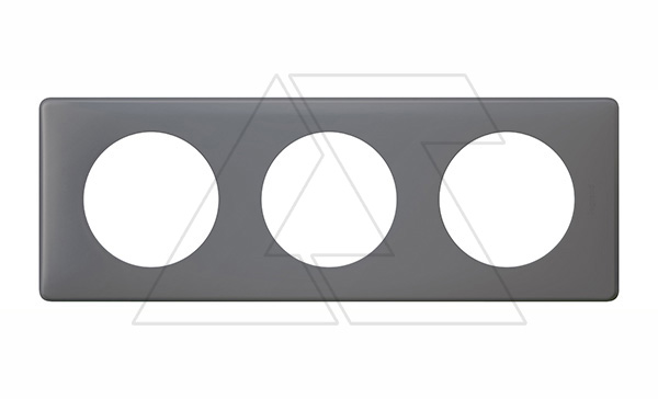 Celiane - Рамка 3 поста фиолетовая перкаль