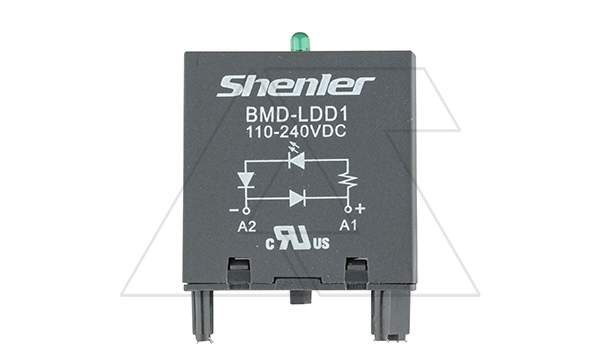 Модуль BMD-LDD1, зеленый LED+диод, 110_240VDC, поляризация +А1/-А2, черный, для STB14, SEB11-E, SUB*-E, GZP8, GZP11, MT 78 740(745) Модуль BMD-LDD1, зеленый LED+диод, 110_240VDC, поляризация +А1/-А2, черный, для STB14, SEB11-E, SUB*-E, GZP8, GZP11, MT 78 740(745)
