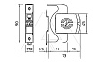 Разрядник V50-1-280, 1P, It(10/350)=12,5кА, It(8/20)=50кА, Up=1.3кВ, В+C от интернет-магазина amperkin.by