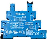 Розетка 93.01.0.024 с пластиковым удерживающим зажимом для реле 34.51 Розетка 93.01.0.024 с пластиковым удерживающим зажимом для реле 34.51
