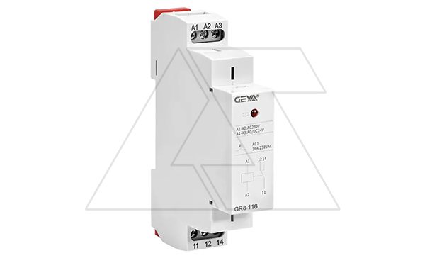 Реле промежуточное модульное GR8-116-230, 1CO, 16A(250VAC/24VDC), 230VAC/24VAC/DC, LED, 1M Реле промежуточное модульное GR8-116-230, 1CO, 16A(250VAC/24VDC), 230VAC/24VAC/DC, LED, 1M