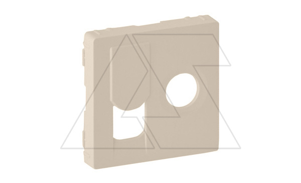 Valena Life - Лицевая панель розетки TV-RJ45, слоновая кость