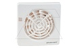 Вентилятор SM-100 TW, таймер отключения, белый, короткий патрубок 38мм, Ø100мм, вал на подшипниках, обратный клапан, 230В, 9,5Вт, 95м³/ч от интернет-магазина amperkin.by