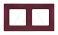 Etika - Рамка 2 поста (сливовый) от интернет-магазина amperkin.by