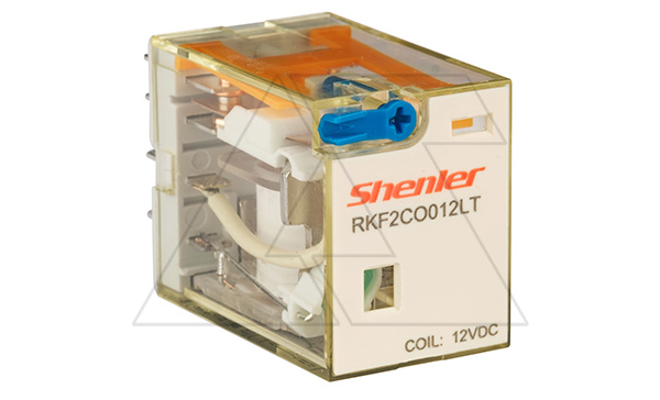 Реле RKF2CO012LT ,2CO, 12A, (250VAC/30VDC), 12VDC, мех. индикация, тест-кнопка с блокировкой, LED Реле RKF2CO012LT ,2CO, 12A, (250VAC/30VDC), 12VDC, мех. индикация, тест-кнопка с блокировкой, LED