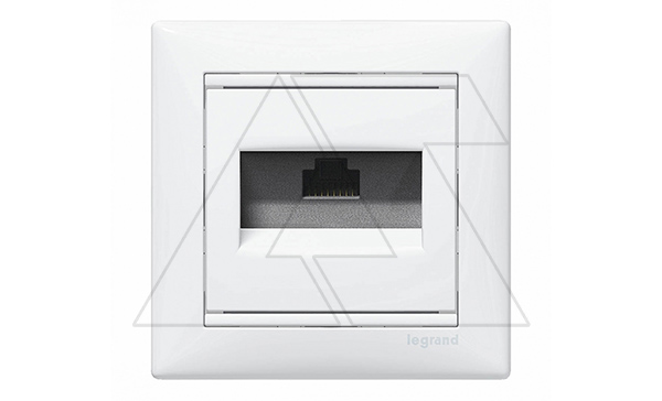 Valena - Розетка HD 15 для видеоустройств, белая