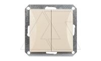 OPAL - Выключатель управления жалюзи, бежевый