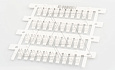Маркировка проводника MG-TDMO-02 40491, защелкивание, D кабеля 2,9-3,5mm, 1,5-2,5mm2, поле 4x16mm, PC, HF, белая (набор 40 элементов) от интернет-магазина amperkin.by