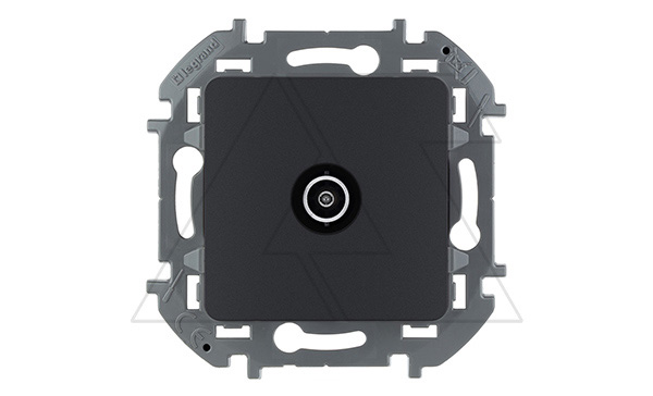 Inspiria - Розетка TV звезда 1.5дБ (антрацит)