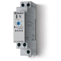 Модульный таймер 80.11.0.240.0000, 1CO, 16A(250VAC/30VDC), 24…240VAC/DC, 0,1c…24ч, 1 функций (Al) Модульный таймер 80.11.0.240.0000, 1CO, 16A(250VAC/30VDC), 24…240VAC/DC, 0,1c…24ч, 1 функций (Al)