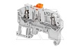 Клемма ZK2.5-S/5,2 пружинный зажим, с ножевым размыкателем, 20A, 630В, серый от интернет-магазина amperkin.by Клемма ZK2.5-S/5,2 пружинный зажим, с ножевым размыкателем, 20A, 630В, серый от интернет-магазина amperkin.by