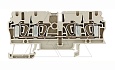 Клемма пружинная ZDU 2.5/4AN на 4 присоед., бежевая, 24А, 800В от интернет-магазина amperkin.by Клемма пружинная ZDU 2.5/4AN на 4 присоед., бежевая, 24А, 800В от интернет-магазина amperkin.by
