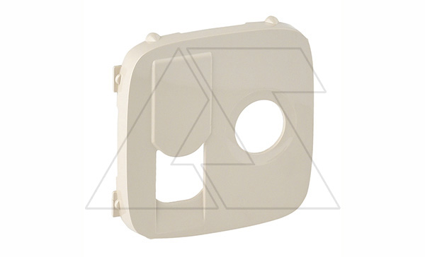 Valena Allure - Лицевая панель розетки TV-RJ45, слоновая кость Valena Allure - Лицевая панель розетки TV-RJ45, слоновая кость