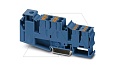 Клемма потенциальная PTU 35/4X6/6X2,5 BU /16,3mm, гибридная, 1 присоед. x35mm2, 4 присоед. x6mm2, 4 присоед. x2,5mm2, 105A, 1000V, синяя от интернет-магазина amperkin.by Клемма потенциальная PTU 35/4X6/6X2,5 BU /16,3mm, гибридная, 1 присоед. x35mm2, 4 присоед. x6mm2, 4 присоед. x2,5mm2, 105A, 1000V, синяя от интернет-магазина amperkin.by