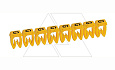 Маркер CAB3 d=0.5-1.5mm - "G" (упак.300 шт) от интернет-магазина amperkin.by Маркер CAB3 d=0.5-1.5mm - "G" (упак.300 шт) от интернет-магазина amperkin.by