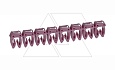 Маркер CAB3 d=1.5-2.5mm - "7" (фиолетовый) упак.1200 шт от интернет-магазина amperkin.by Маркер CAB3 d=1.5-2.5mm - "7" (фиолетовый) упак.1200 шт от интернет-магазина amperkin.by