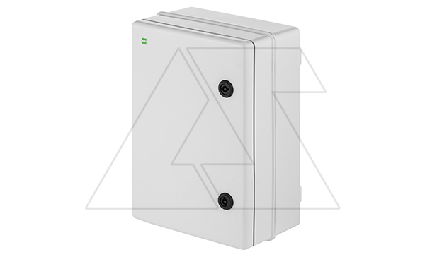 Щит пластиковый SR2, 252x352x162mm, с мет. монтажной платой 197x297x130mm, RAL7035, IK08, IP65 Щит пластиковый SR2, 252x352x162mm, с мет. монтажной платой 197x297x130mm, RAL7035, IK08, IP65