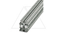 Клемма проходная миниатюрная MUT 4 /6,2mm, винтовая, 2 присоед., 4(max 6)mm2, 32A, 500V, серая от интернет-магазина amperkin.by