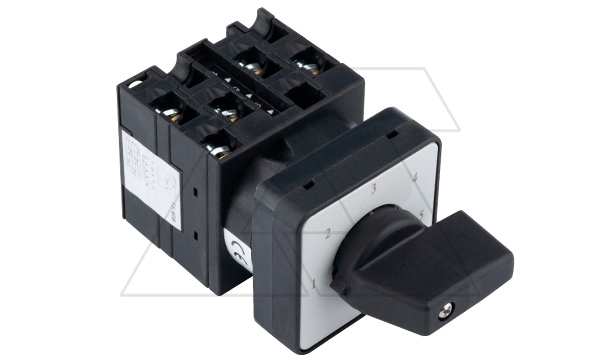 Переключатель UKT0-3-8232/E, 1P, 20A, тип 1-2-3-4-5, 1NO на 1_5, на дверь, фронт IP65