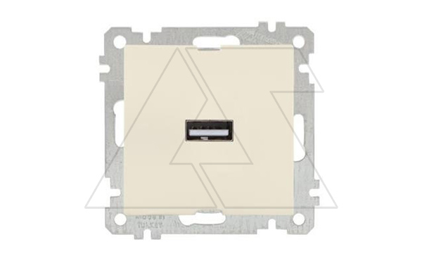 21 - Розетка 1xUSB Type A, сл.кость 21 - Розетка 1xUSB Type A, сл.кость
