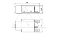 Разъем ASM-C6 G, RJ45, FTP кат 6, для корпусов DTG-2RM, DTS-2RM от интернет-магазина amperkin.by