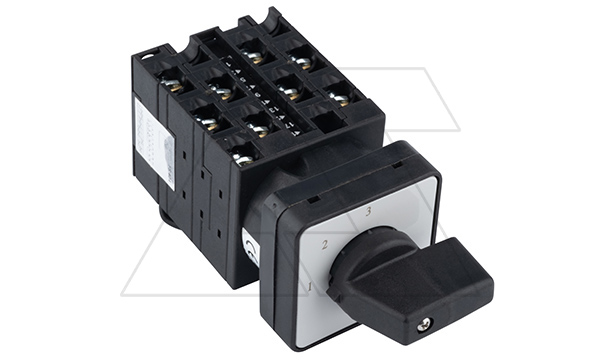 Переключатель UKT0-5-8270/E, 3P, 20A, тип 1-2-3, 3NO на 1_3, на дверь, фронт IP65