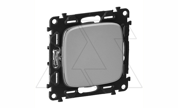 Valena Allure - Выключатель, алюминий (инд. упаковка)