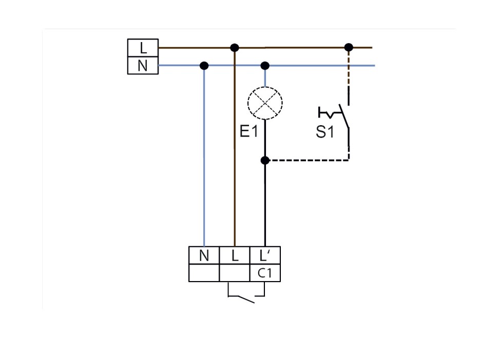 Сумеречный выключатель B.E.G. CdS-T-SM
