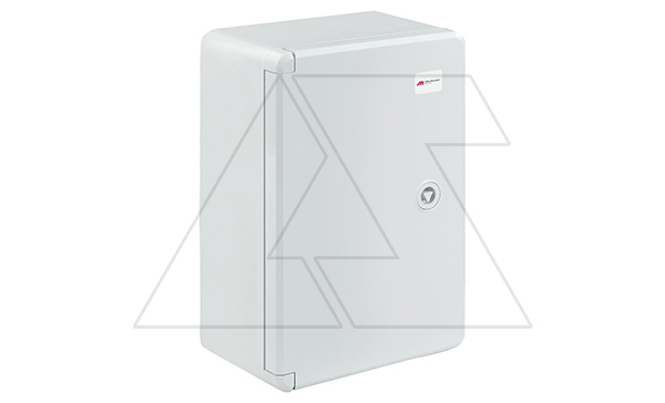 Щит навесной 300X200X130мм (ВхШхГ) с монт. панелью 245X135мм (ВхШ), с комплектом крепления на стену, дверь глухая, IP65, ABS пластик