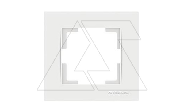 Rita - Рамка 1 пост, белый