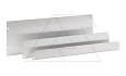 Панель глухая для 19" щита, крашенная сталь, 5 HE, RAL7035 от интернет-магазина amperkin.by