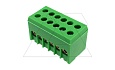 Клеммник Morek для заземления PE6H-2 2P 2x2,5_16 + 4x4_25mm² Cu, 63A, 500V, зеленый, IP20 от интернет-магазина amperkin.by Клеммник Morek для заземления PE6H-2 2P 2x2,5_16 + 4x4_25mm² Cu, 63A, 500V, зеленый, IP20 от интернет-магазина amperkin.by