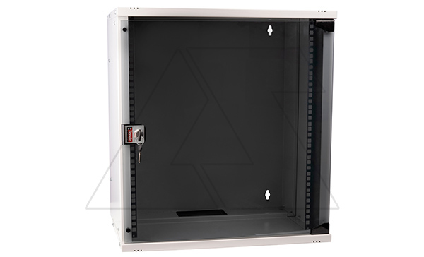 Щит телекоммуникационный 19", 4U, ВxШxГ 237x540x400 мм, SX, навесной, дверь стекло, серый Щит телекоммуникационный 19", 4U, ВxШxГ 237x540x400 мм, SX, навесной, дверь стекло, серый