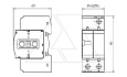 Разрядник V10-C+D 1+NPE-280, 2P, 20кА класс С+D от интернет-магазина amperkin.by