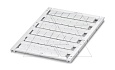 Маркировка для клеммных модулей UCT-TM 8 для клемм 8,2mm, 42 элемента, PC, белая от интернет-магазина amperkin.by Маркировка для клеммных модулей UCT-TM 8 для клемм 8,2mm, 42 элемента, PC, белая от интернет-магазина amperkin.by
