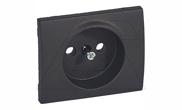 Galea Life - Обрамление для розетки 2Р нем.стд., Dark Bronze