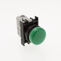 B-X-LED30-G-IP50 Сигнальная арматура зеленая пластиковая LED 12-30V AC/DC