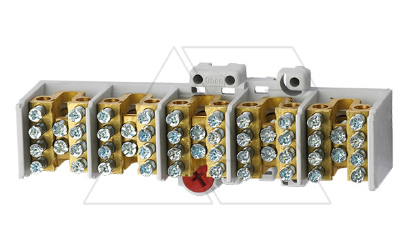 Блок клемм разветвительных Morek MAF25 5P вх. 1x10_25mm², вых. 4x6_16mm², 80A, 400V Блок клемм разветвительных Morek MAF25 5P вх. 1x10_25mm², вых. 4x6_16mm², 80A, 400V
