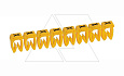 Маркер CAB3 d=0.5-1.5mm - "X" (упак.300 шт) от интернет-магазина amperkin.by Маркер CAB3 d=0.5-1.5mm - "X" (упак.300 шт) от интернет-магазина amperkin.by