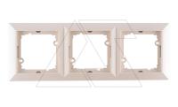 OPAL - Рамка 3 поста, бежевый