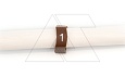 Маркер кольцевой RMS-03 59741-1, D кабеля 4-10mm, 4-16mm2, символ "1", PVC, коричневый (упак. 500шт.) от интернет-магазина amperkin.by Маркер кольцевой RMS-03 59741-1, D кабеля 4-10mm, 4-16mm2, символ "1", PVC, коричневый (упак. 500шт.) от интернет-магазина amperkin.by