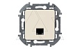 Inspiria - Розетка 1хRJ-45 UTP CAT5E (сл.кость) от интернет-магазина amperkin.by