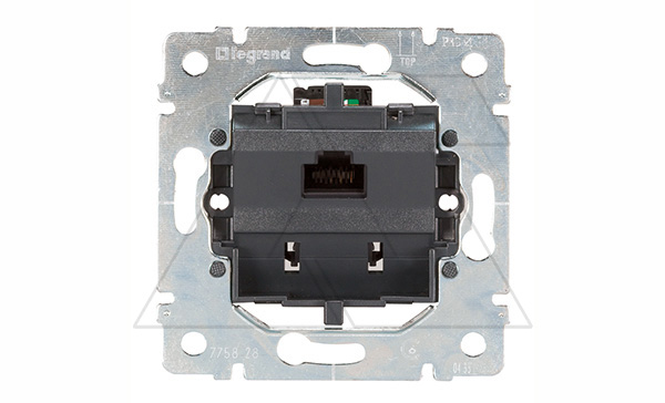 PRO 21 - Розетка телефонная 2хRJ11 4 конт. автозажим