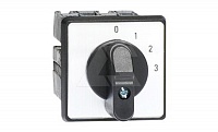 Переключатель ONSO31PBSZ, тип 0-1-2-3, 25А, 1н.о./на 1,2 и 3, IP65, монтаж на дверь от интернет-магазина amperkin.by